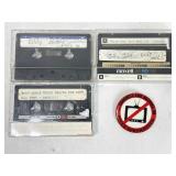 Cassette tapes, Huey Lewis, Billy Idol KWOD radio