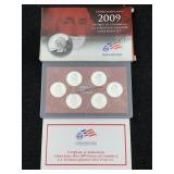 2009 Us Mint Silver Quarter Proof Set