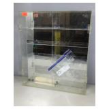 Display case, clear acrylic 4x21x24