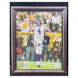 Brett favre Autographed picture