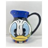 The Art Of Disney Angry Duck Donald Duck Pitcher.