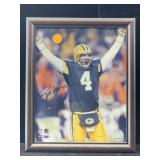 Brett favre Autographed picture