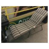 Patio Lounger with cushion - Good Condition