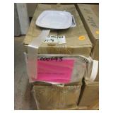 52 Tafelstern made in Germany saucers, 7x5in from