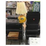 Green Bay Packers theme floor lamp, 6ft tall