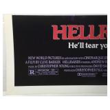 NOS 1987 Hellraiser Original One Sheet Movie