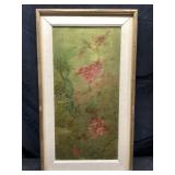 Bordiuk Signed MCM Painting On Board 16.5x29