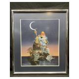 James Christensen Signed LE Print On Paper w/