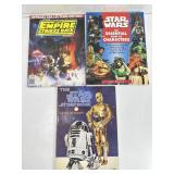 3 Star Wars books, soft cover, storybook,