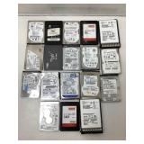 Asstd Hard Drives. 300-800 GB