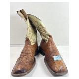 Cowboy boots Justin ostrich sz 11EE