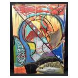 Signed Original Street/Graffiti Abstract Painting
