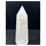 1.6KG  Brazilian Quartz Crystal Obelisk 8.5in H