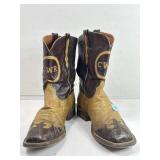 Cowboy boots, Black Jack ostrich men