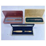 3 Pen sets in cases, Sunset Station, Stratosphere