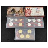 2007 Us Mint Silver Proof Set W/presidential