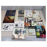 Collection Of Stamp Year Books, First Day Issue &
