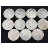 11 Ike / Eisenhower Dollar, See Photos For Dates