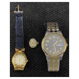 Timex, Adolfo Quartz Watch & Hamilton Watch Head,