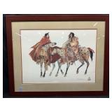 Carol Grigg ï¿½The Meetingï¿½ Framed Print 31.5x39.5