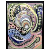 Original Street/Graffiti Abstract Painting On