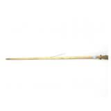 Vintage Hidden Sword Cane, Brass Handle & Tip,