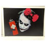 Death NYC Signed A/P POP Art Print w/ COA,