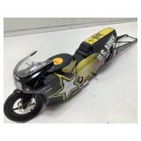 Signed die cast motorcycle racer