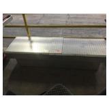 6ft Wide Diamondplate Truck Box - unlocked no key