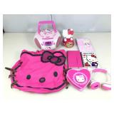 Hello Kitty CD player Radio, trinket box,