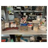 Seasonal Cookie Jars, Train, Plush Toys,