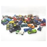 Die cast cars. Assorted. Most hot wheels