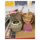 Decorative wicker baskets and more
