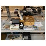 Peterboro Basket, Political Pins, Books, and