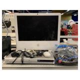 Apple all in 1 computer, Toshiba DVD player, GE