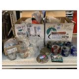Formal and sports theme Glassware, plated