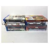 DVD and Blu-ray Disc movies. Assorted