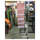 5ft tall clothing rack on wheels and more
