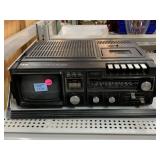 Vintage TV Radio Combo with Tape Player. TMK