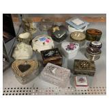 Assorted Jewelry Boxes.