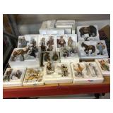 Porcelain figurines. Homco and hawthorne village