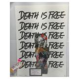 Death NYC 2016 signed, embossed with COA artist