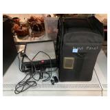 Lighting panels with tote