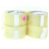 4 New rolls clear packing/shipping tape
