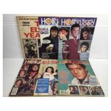 Vintage Gossip and Hollywood magazines.