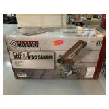 Central Machinery Belt & Disc Sander. NIB.