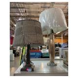 2 Lamps with Shades.