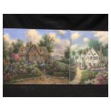 2 Dennis Lewan Hand Accented LE Prints On