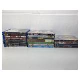 DVD and Bluray movies. Assorted. Some sealed.