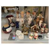 Porcelain figurines and more.